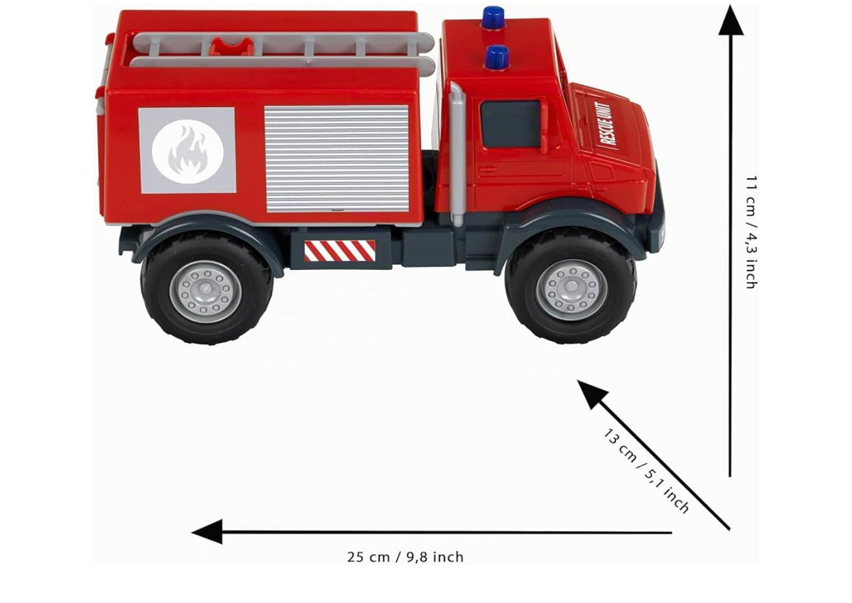 Klein Mercedes-Benz Unimog Παιδικό Πυροσβεστικό Όχημα 25cm